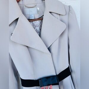 Cream Trench Coat